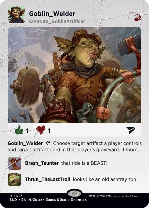 Goblin Welder - 1617 - Rare