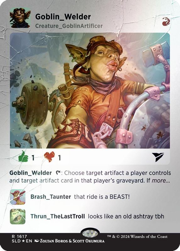 Goblin Welder (Rainbow Foil) - 1617 - Rare