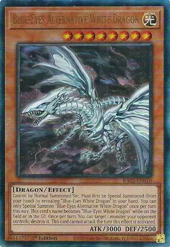 Blue-Eyes Alternative White Dragon (PUR) - RA02-EN010 - Prismatic Ultimate Rare