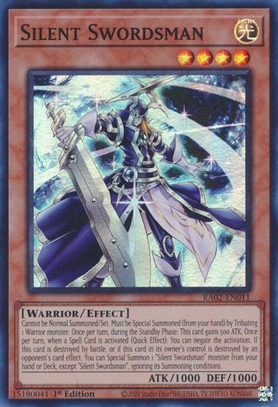 Silent Swordsman - RA02-EN011 - Super Rare