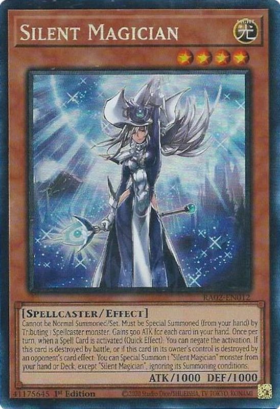 Silent Magician (PCR) - RA02-EN012 - Prismatic Collector's Rare