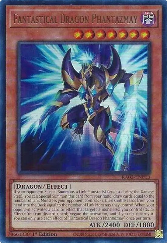 Fantastical Dragon Phantazmay (Alternate Art) (UR) - RA02-EN013 - Ultra Rare