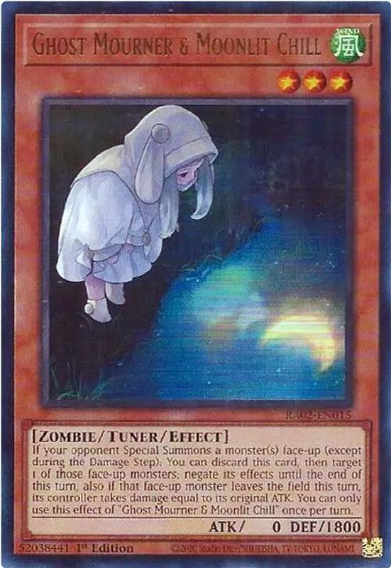 Ghost Mourner & Moonlit Chill (Alternate Art) (UR) - RA02-EN015 - Ultra Rare