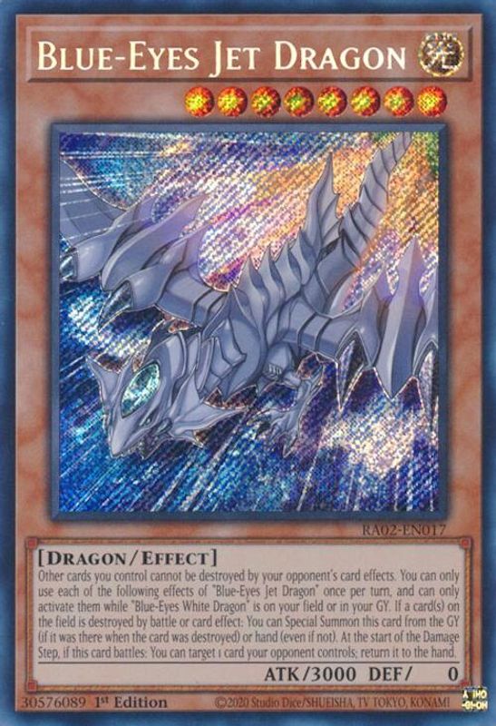 Blue-Eyes Jet Dragon (Secret Rare) - RA02-EN017 - Secret Rare