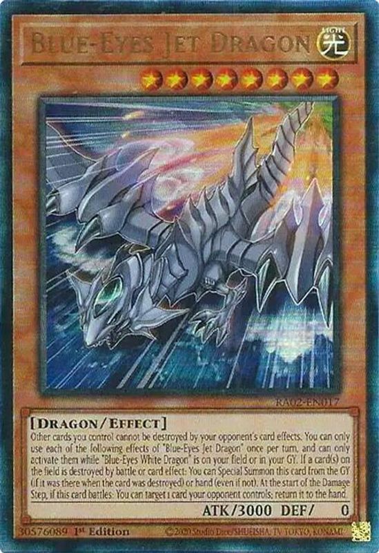 Blue-Eyes Jet Dragon (PUR) - RA02-EN017 - Prismatic Ultimate Rare