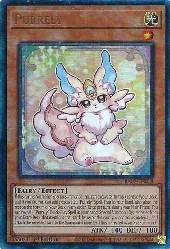 Purrely (PUR) - RA02-EN018 - Prismatic Ultimate Rare