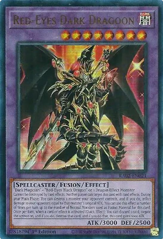 Red-Eyes Dark Dragoon (UR) - RA02-EN021 - Ultra Rare