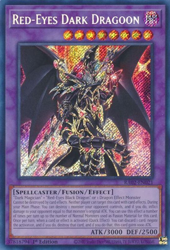 Red-Eyes Dark Dragoon (Secret Rare) - RA02-EN021 - Secret Rare