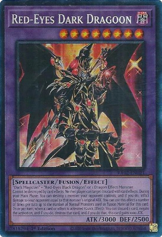 Red-Eyes Dark Dragoon (PCR) - RA02-EN021 - Prismatic Collector's Rare