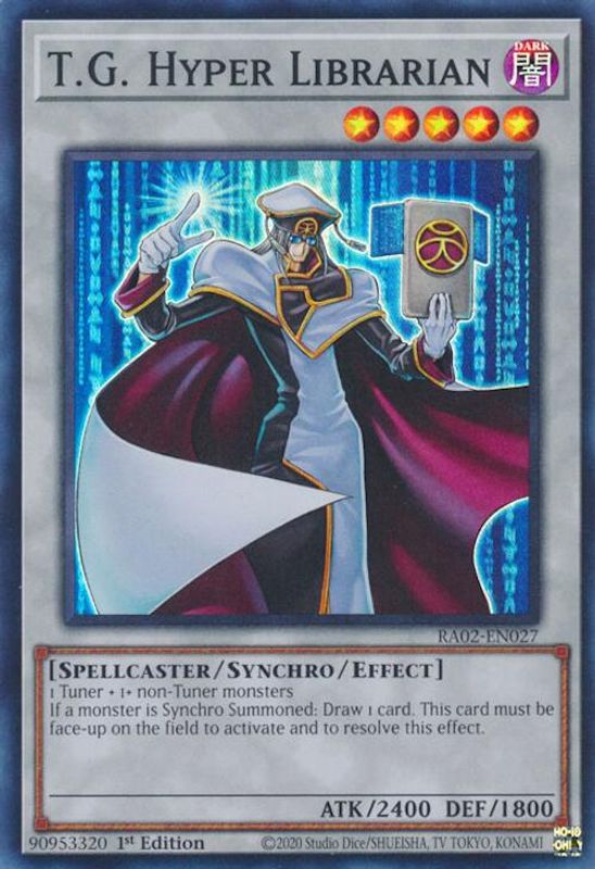 T.G. Hyper Librarian - RA02-EN027 - Super Rare