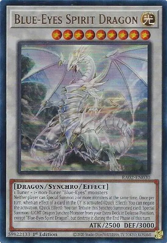 Blue-Eyes Spirit Dragon (UR) - RA02-EN030 - Ultra Rare