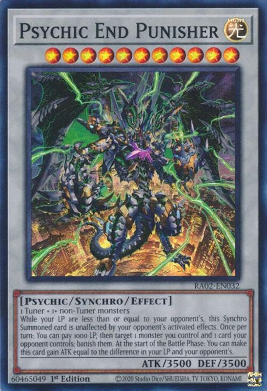 Psychic End Punisher - RA02-EN032 - Super Rare