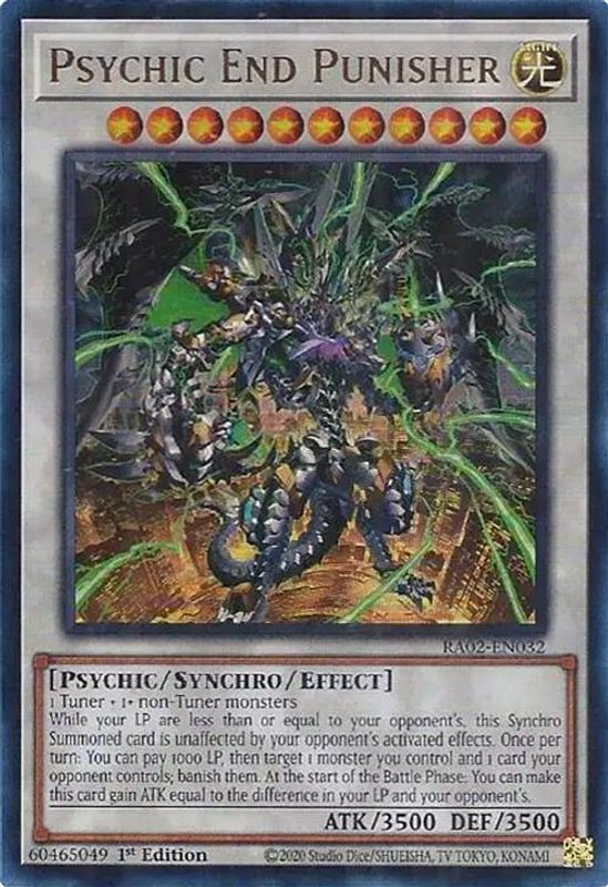 Psychic End Punisher (UR) - RA02-EN032 - Ultra Rare