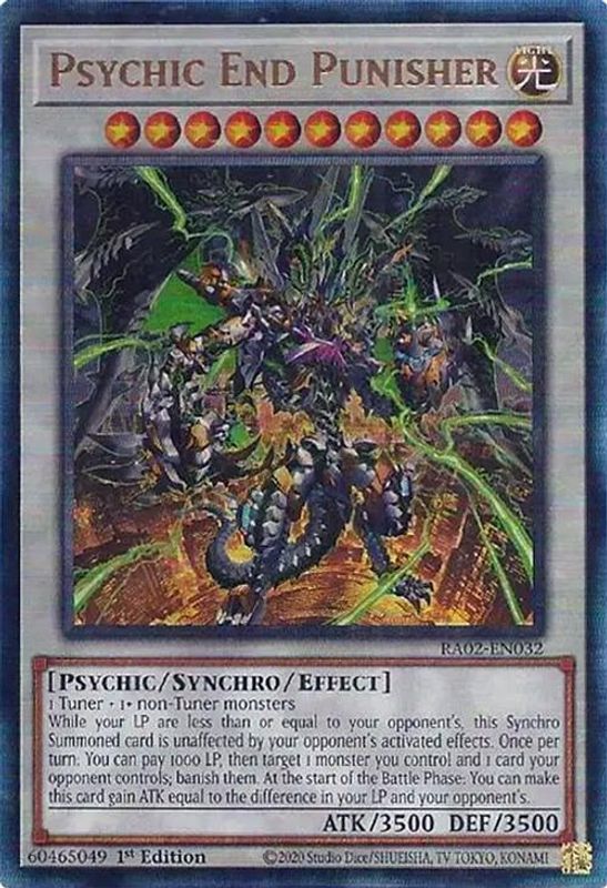 Psychic End Punisher (PUR) - RA02-EN032 - Prismatic Ultimate Rare