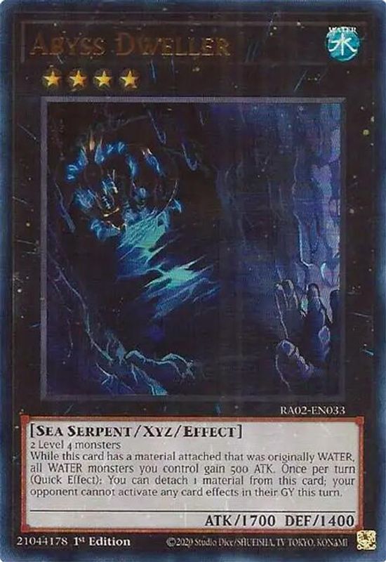 Abyss Dweller (UR) - RA02-EN033 - Ultra Rare