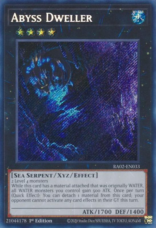 Abyss Dweller (Secret Rare) - RA02-EN033 - Secret Rare