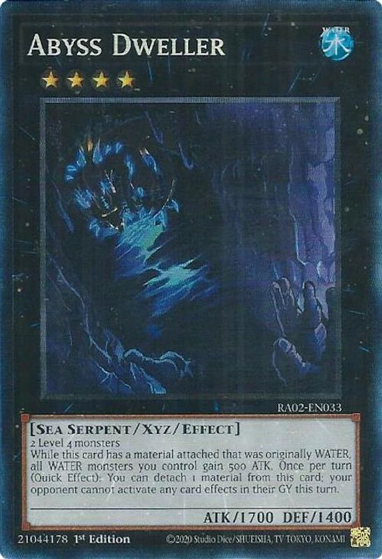 Abyss Dweller (PCR) - RA02-EN033 - Prismatic Collector's Rare