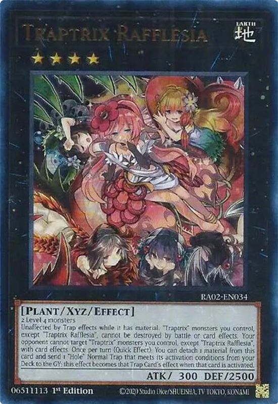 Traptrix Rafflesia (UR) - RA02-EN034 - Ultra Rare