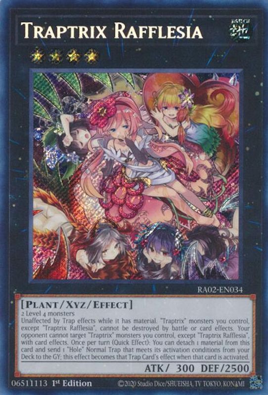 Traptrix Rafflesia (Secret Rare) - RA02-EN034 - Secret Rare