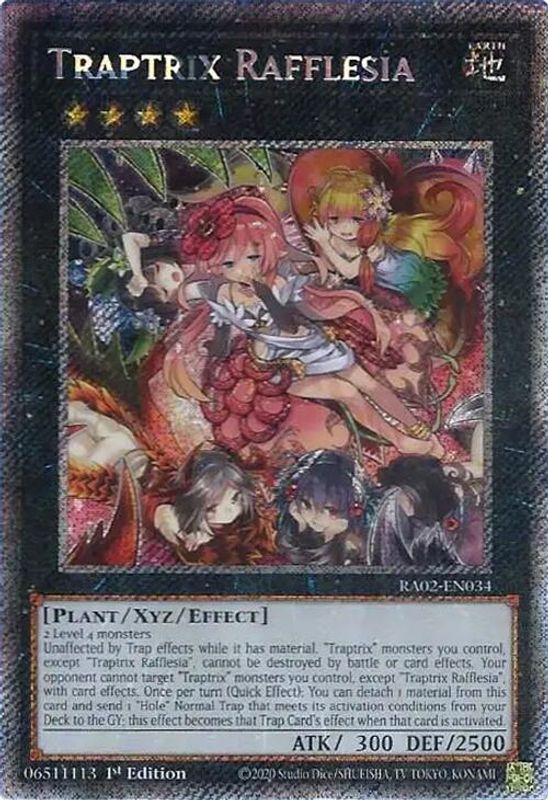 Traptrix Rafflesia (Platinum Secret Rare) - RA02-EN034 - Platinum Secret Rare