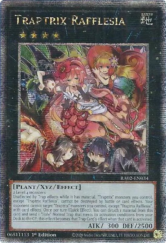 Traptrix Rafflesia (Quarter Century Secret Rare) - RA02-EN034 - Quarter Century Secret Rare