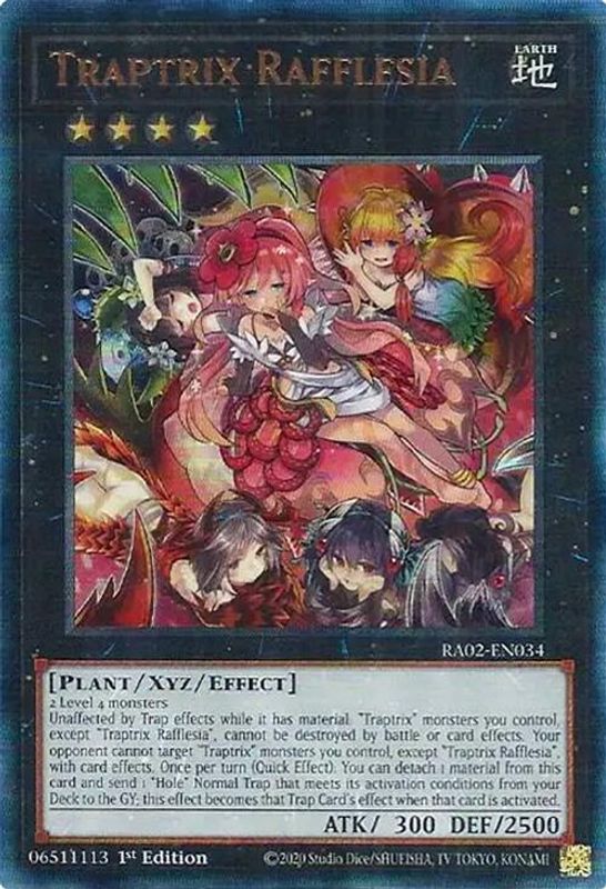 Traptrix Rafflesia (PUR) - RA02-EN034 - Prismatic Ultimate Rare