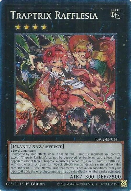 Traptrix Rafflesia (PCR) - RA02-EN034 - Prismatic Collector's Rare