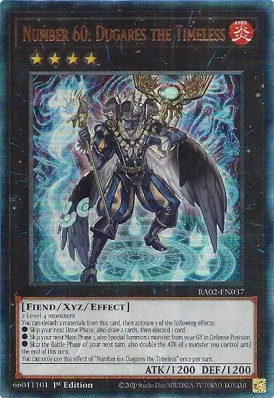 Number 60: Dugares the Timeless (PUR) - RA02-EN037 - Prismatic Ultimate Rare