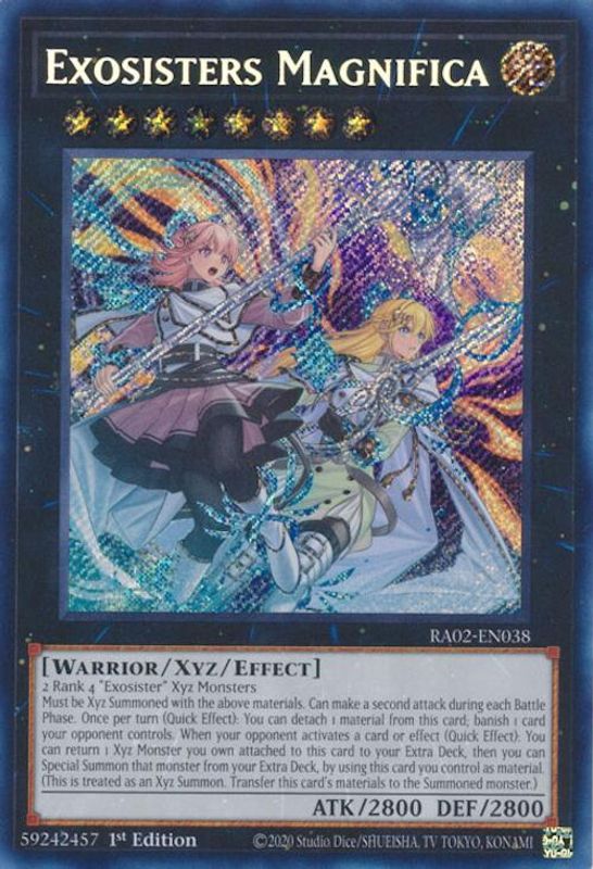 Exosisters Magnifica (Secret Rare) - RA02-EN038 - Secret Rare