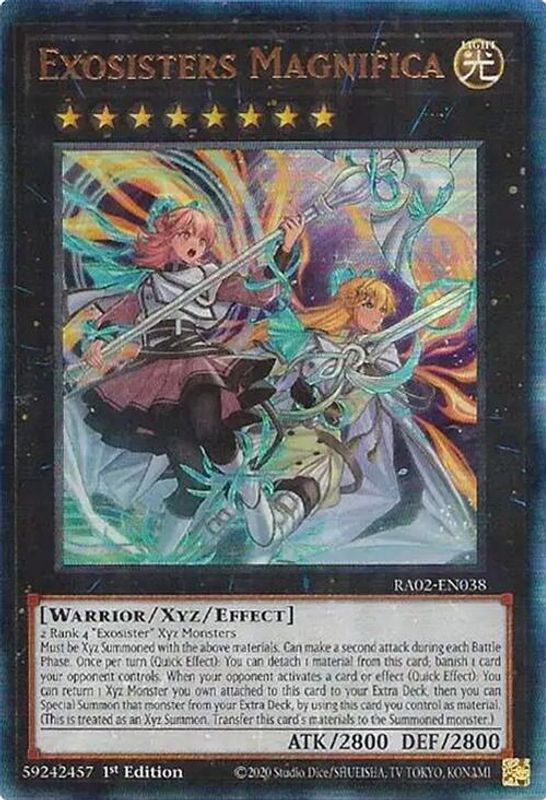 Exosisters Magnifica (PUR) - RA02-EN038 - Prismatic Ultimate Rare