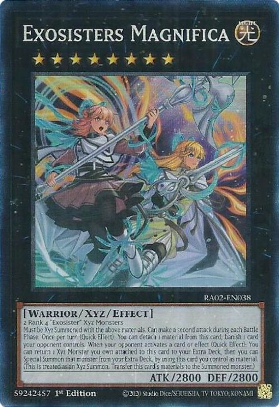 Exosisters Magnifica (PCR) - RA02-EN038 - Prismatic Collector's Rare