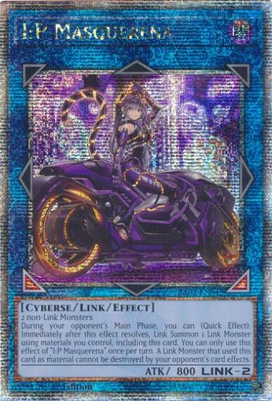 I:P Masquerena (Alternate Art) (Quarter Century Secret Rare) - RA02-EN042 - Quarter Century Secret Rare