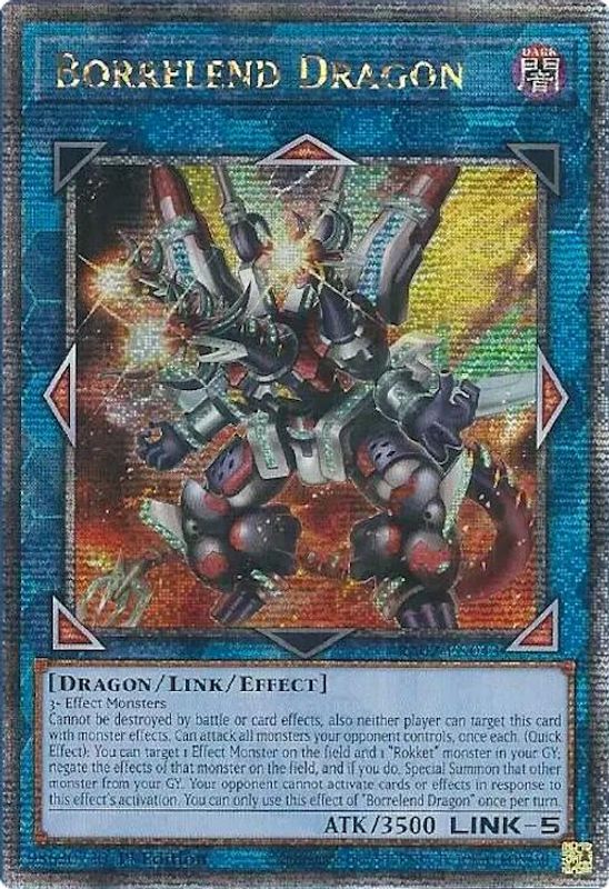 Borrelend Dragon (Quarter Century Secret Rare) - RA02-EN043 - Quarter Century Secret Rare