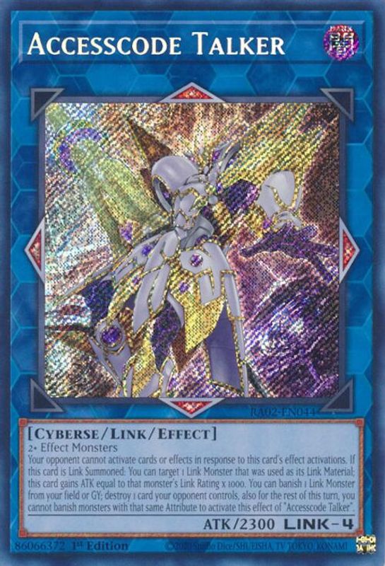 Accesscode Talker (Secret Rare) - RA02-EN044 - Secret Rare