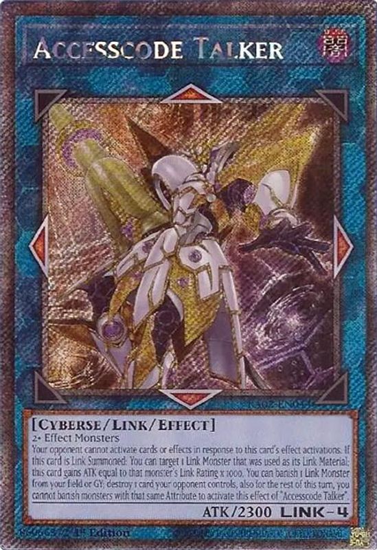 Accesscode Talker (Platinum Secret Rare) - RA02-EN044 - Platinum Secret Rare