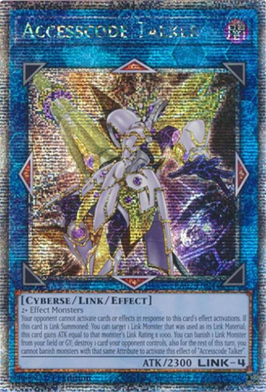 Accesscode Talker (Quarter Century Secret Rare) - RA02-EN044 - Quarter Century Secret Rare