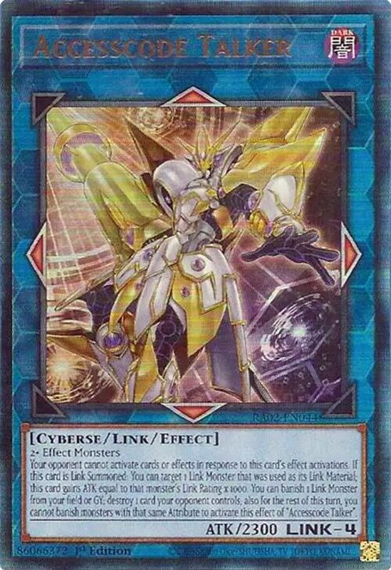 Accesscode Talker (PUR) - RA02-EN044 - Prismatic Ultimate Rare