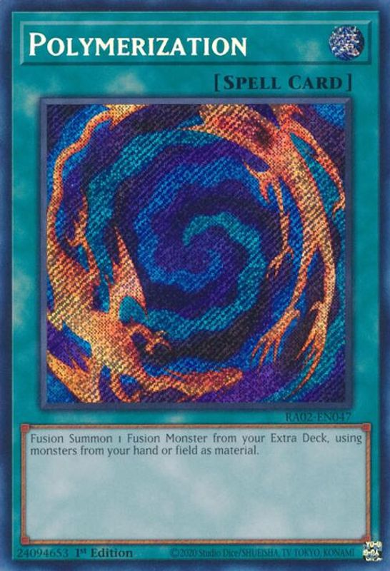 Polymerization (Secret Rare) - RA02-EN047 - Secret Rare