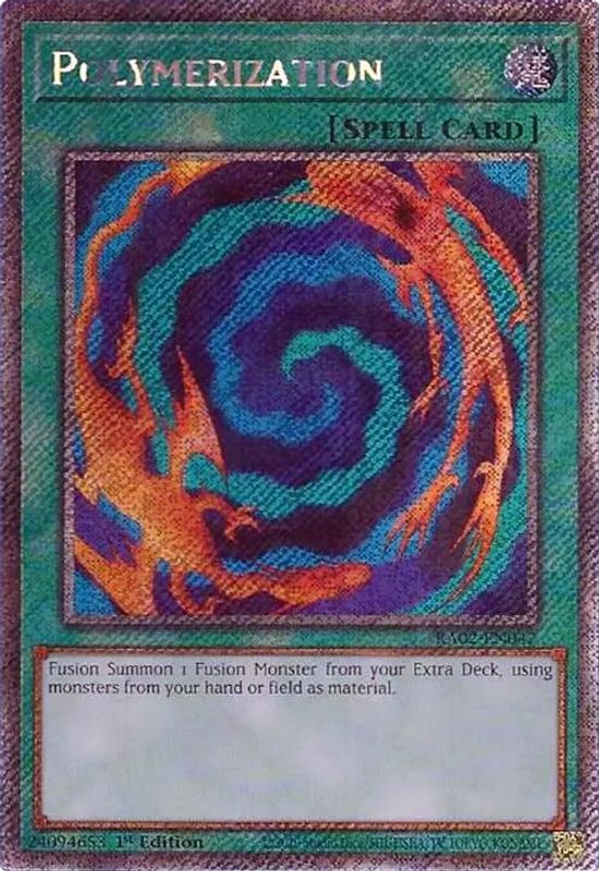 Polymerization (Platinum Secret Rare) - RA02-EN047 - Platinum Secret Rare