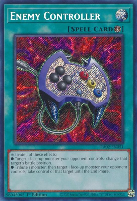 Enemy Controller (Secret Rare) - RA02-EN051 - Secret Rare