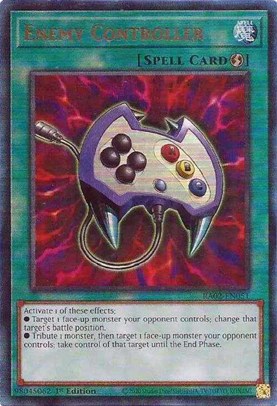 Enemy Controller (PUR) - RA02-EN051 - Prismatic Ultimate Rare