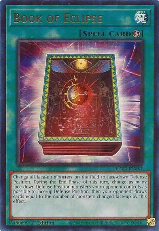 Book of Eclipse (UR) - RA02-EN054 - Ultra Rare