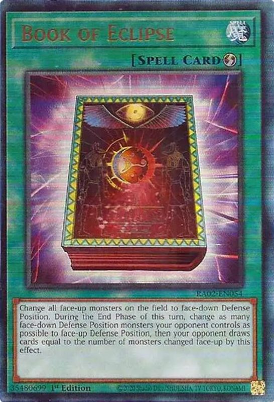 Book of Eclipse (PUR) - RA02-EN054 - Prismatic Ultimate Rare