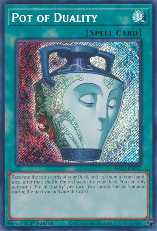 Pot of Duality (Secret Rare) - RA02-EN057 - Secret Rare