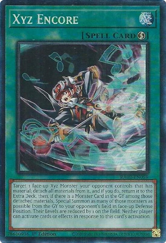 Xyz Encore (PCR) - RA02-EN059 - Prismatic Collector's Rare