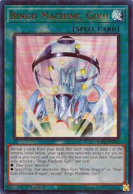 Bingo Machine, Go!!! (UR) - RA02-EN062 - Ultra Rare