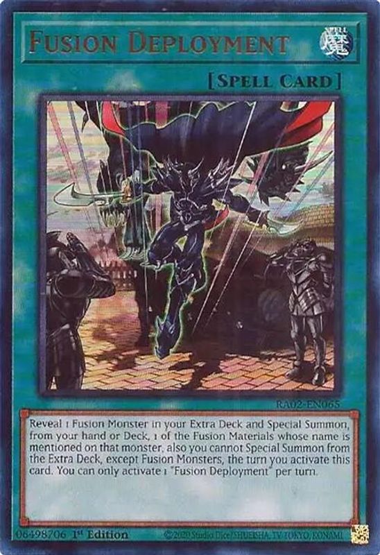 Fusion Deployment (UR) - RA02-EN065 - Ultra Rare