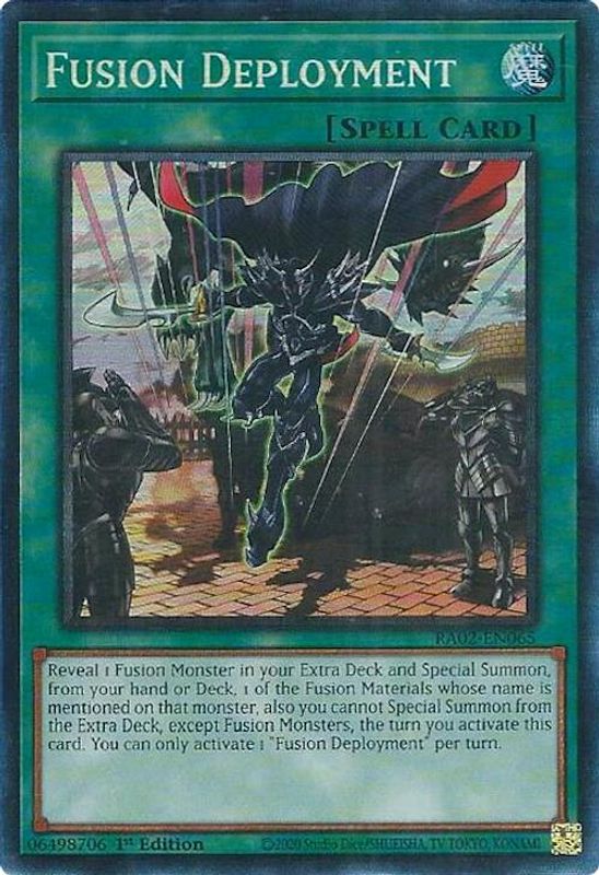 Fusion Deployment (PCR) - RA02-EN065 - Prismatic Collector's Rare