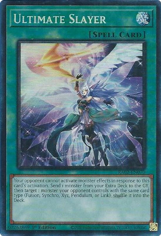 Ultimate Slayer (PCR) - RA02-EN070 - Prismatic Collector's Rare