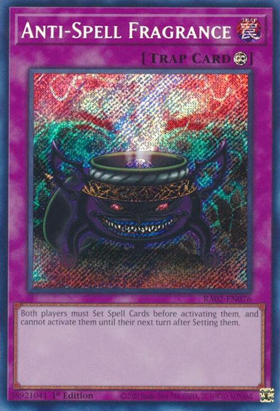 Anti-Spell Fragrance (Secret Rare) - RA02-EN076 - Secret Rare